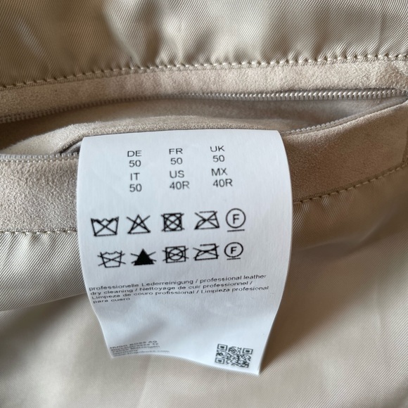 NEW Hugo Boss Mens Suede Leather Bomber Jacket - Picture 8 of 14